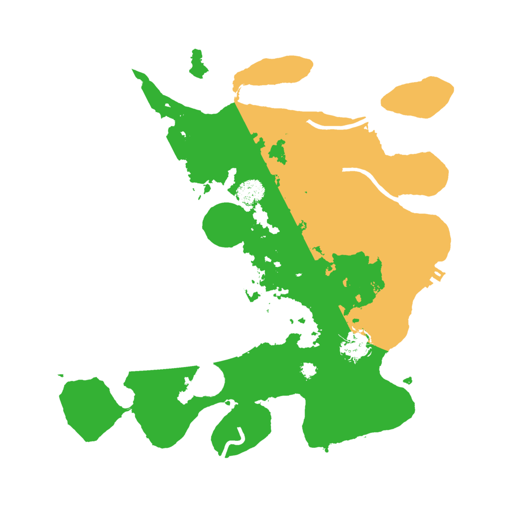 Biome Rust Map: Procedural Map, Size: 3000, Seed: 1067935341