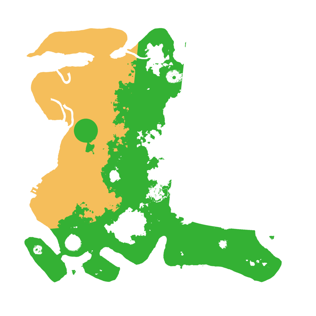 Biome Rust Map: Procedural Map, Size: 3500, Seed: 362018855