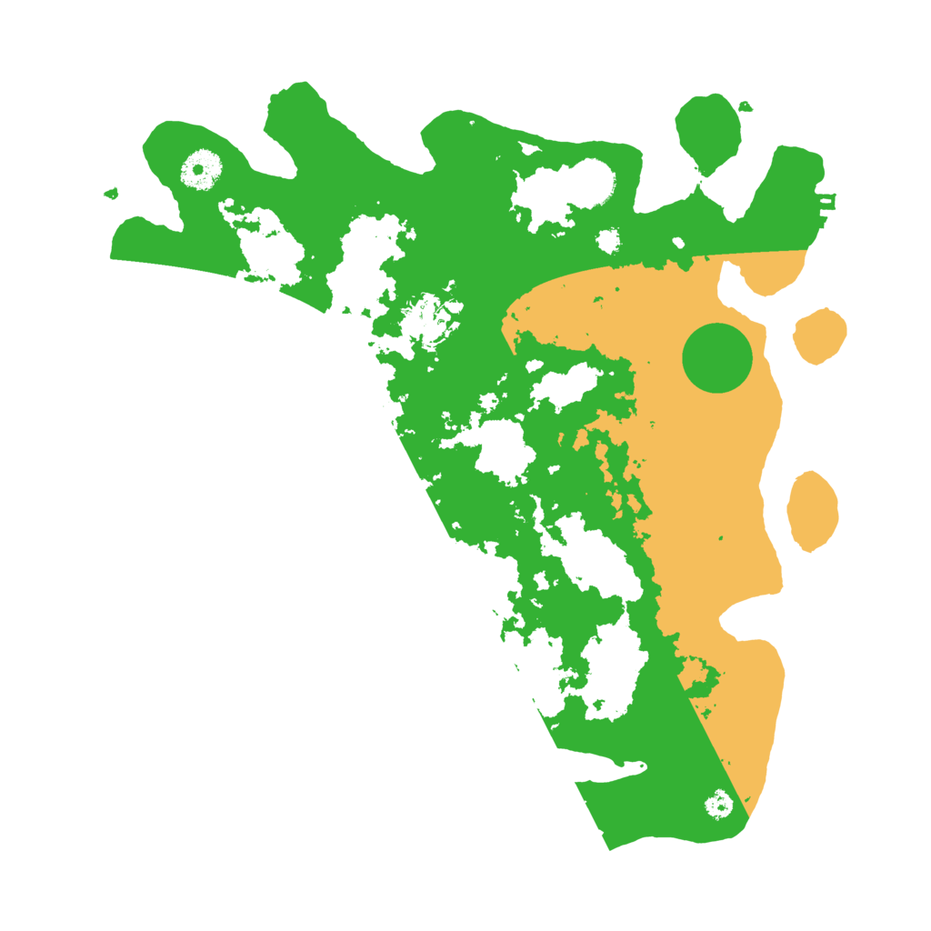 Biome Rust Map: Procedural Map, Size: 3500, Seed: 1715647439