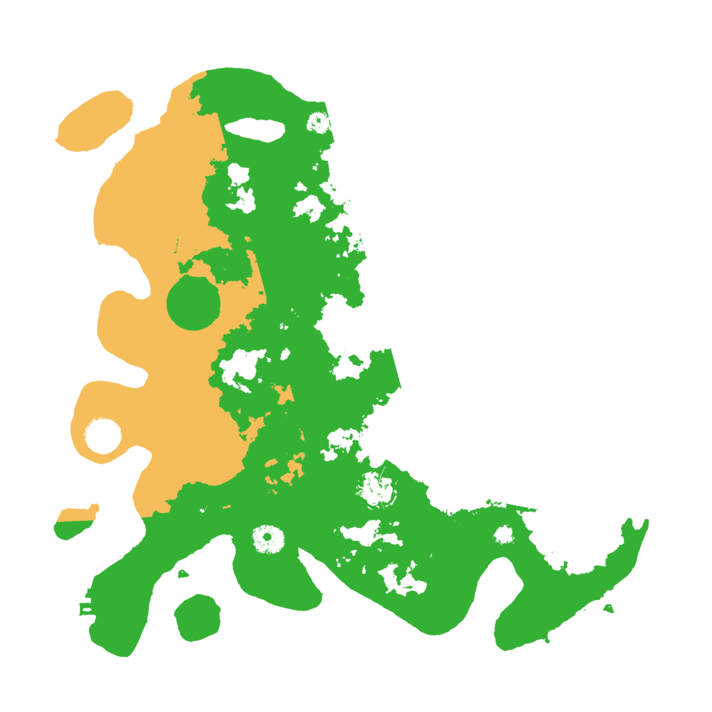 Biome Rust Map: Procedural Map, Size: 3500, Seed: 39101621