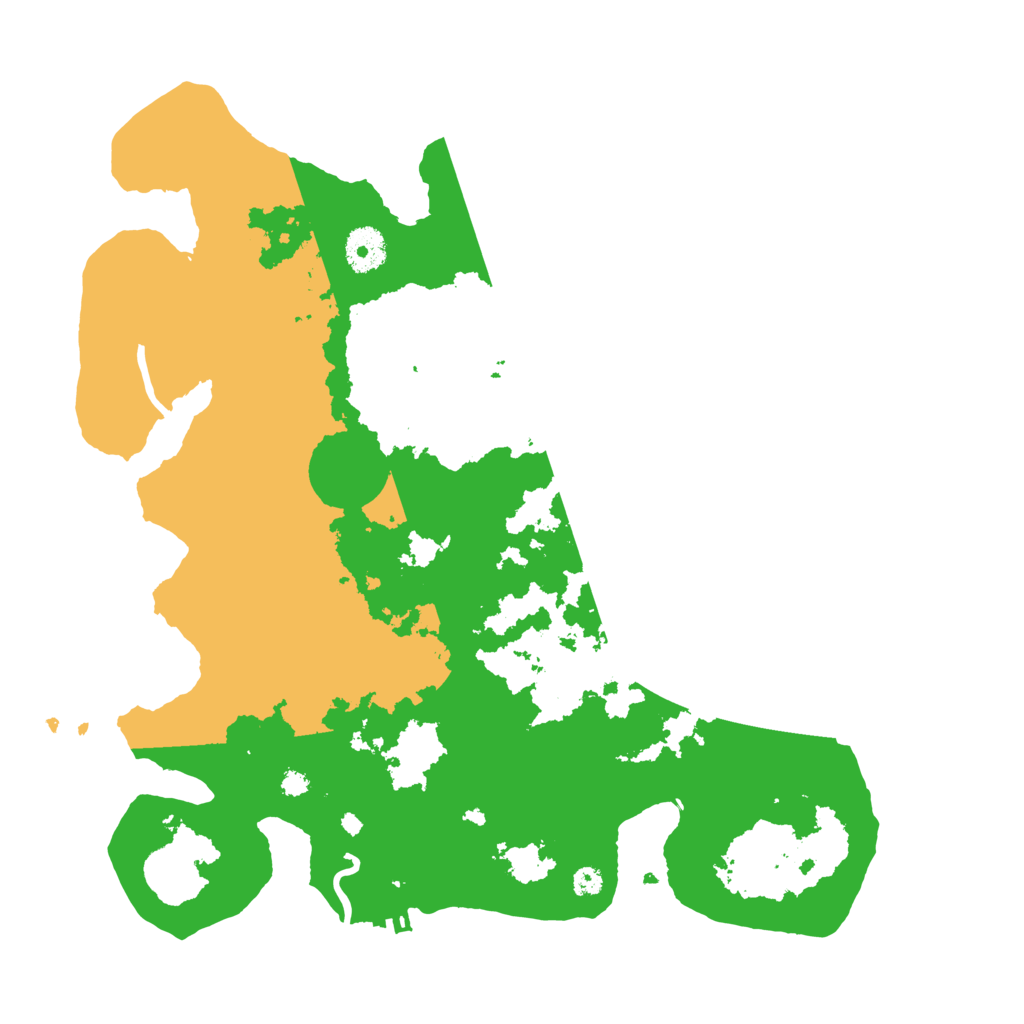 Biome Rust Map: Procedural Map, Size: 3600, Seed: 956430045