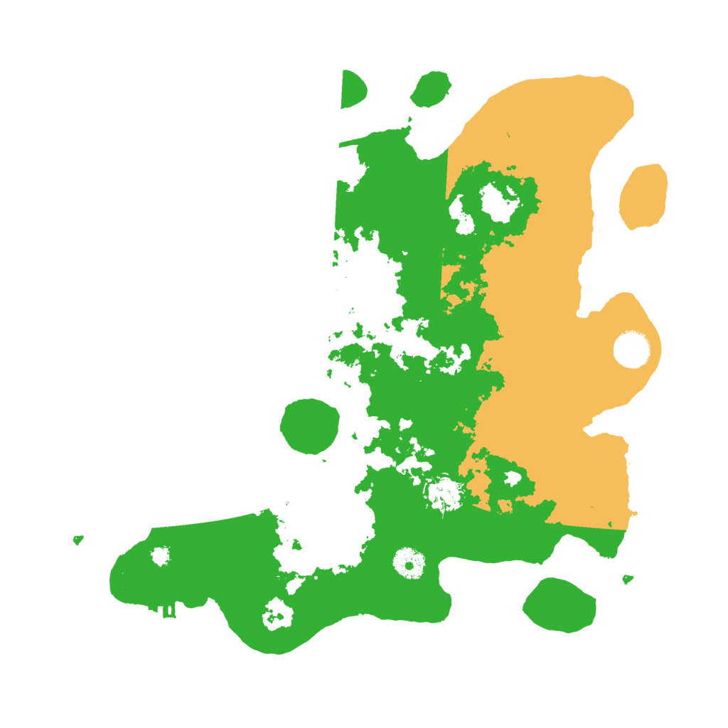 Biome Rust Map: Procedural Map, Size: 3500, Seed: 430022212