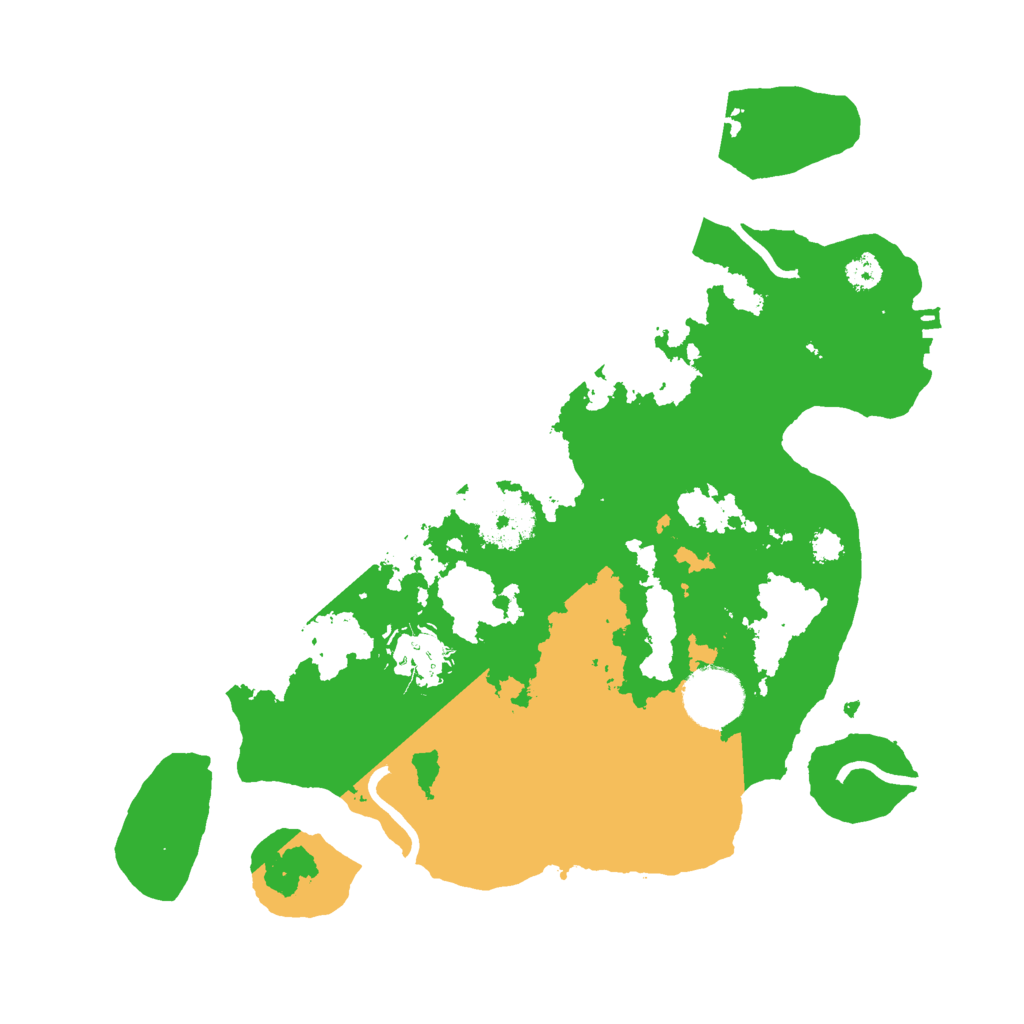 Biome Rust Map: Procedural Map, Size: 3000, Seed: 195781766