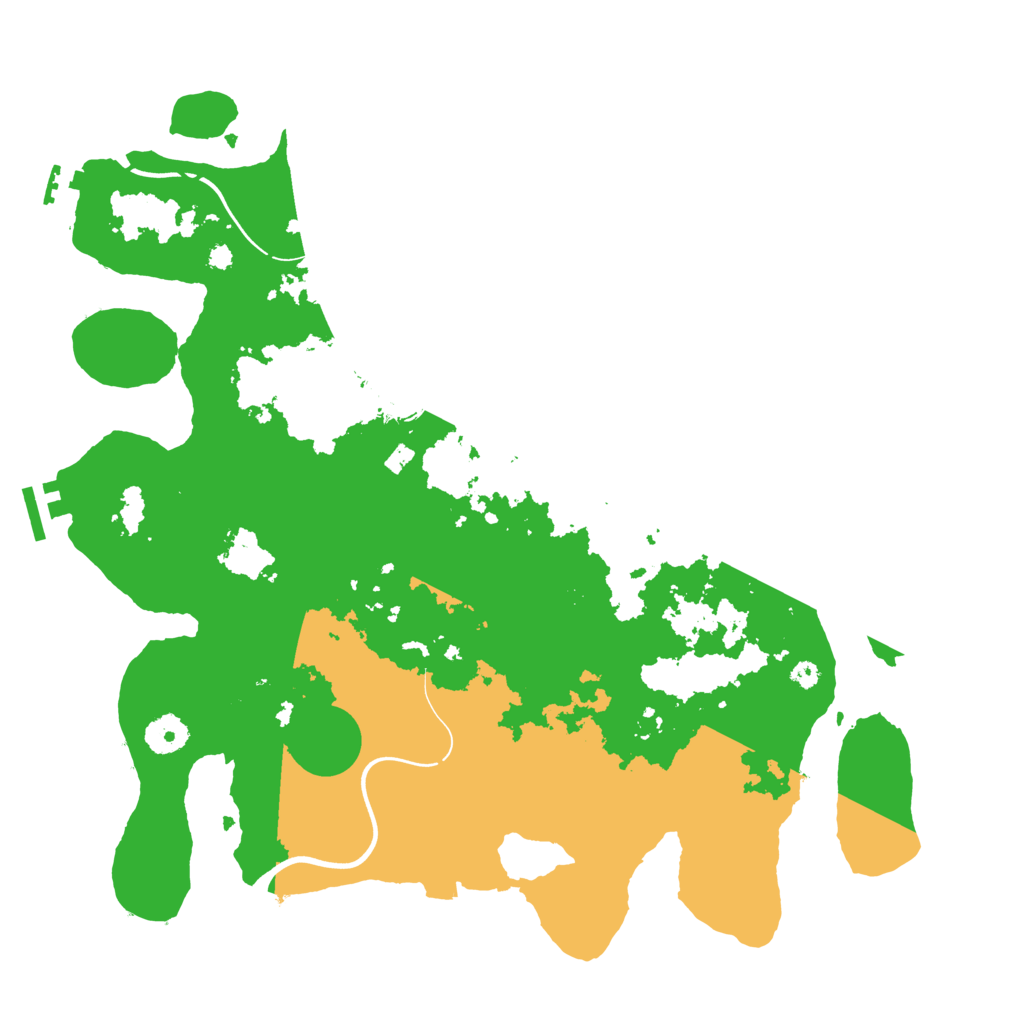 Biome Rust Map: Procedural Map, Size: 3800, Seed: 1444107336