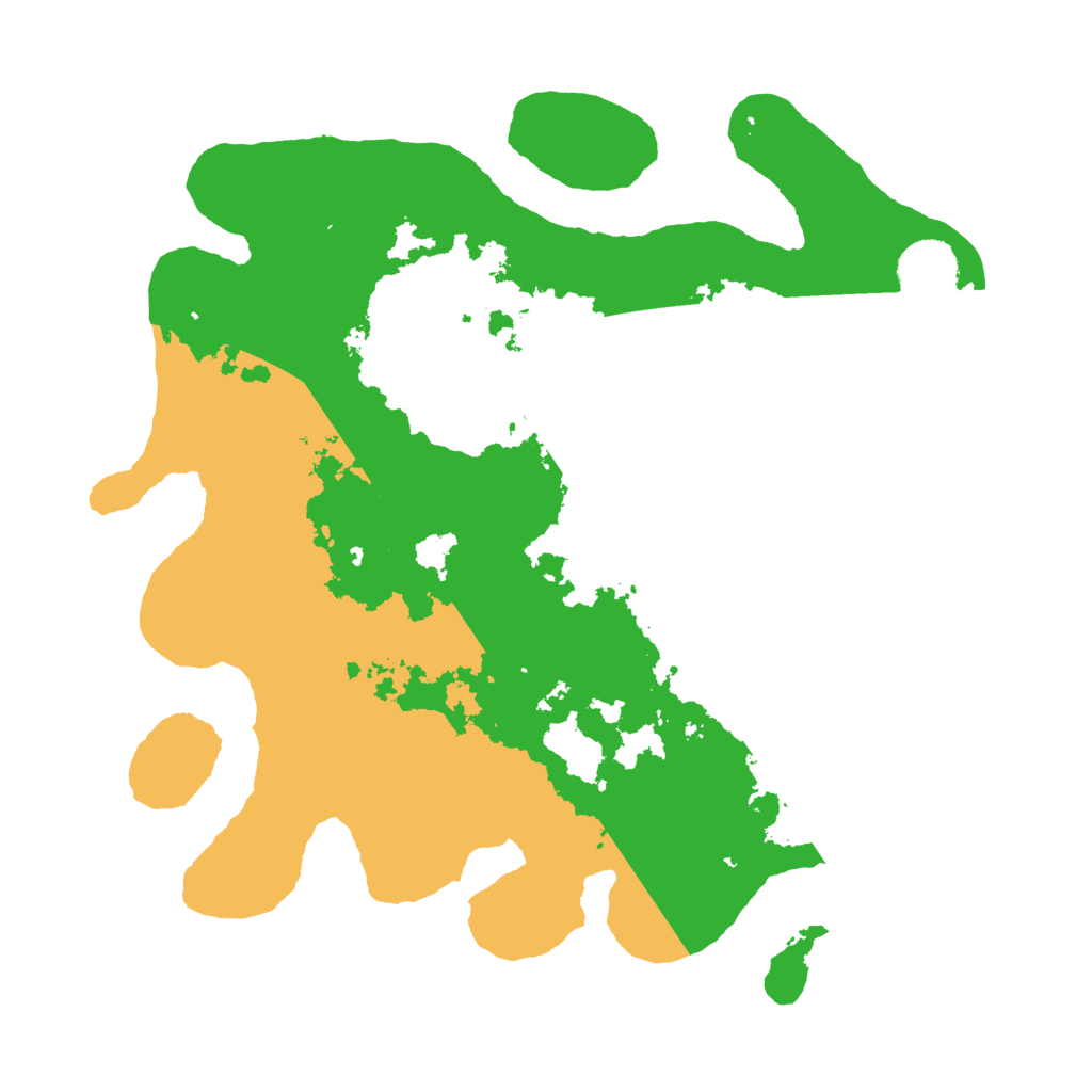 Biome Rust Map: Barren, Size: 3250, Seed: 172322355