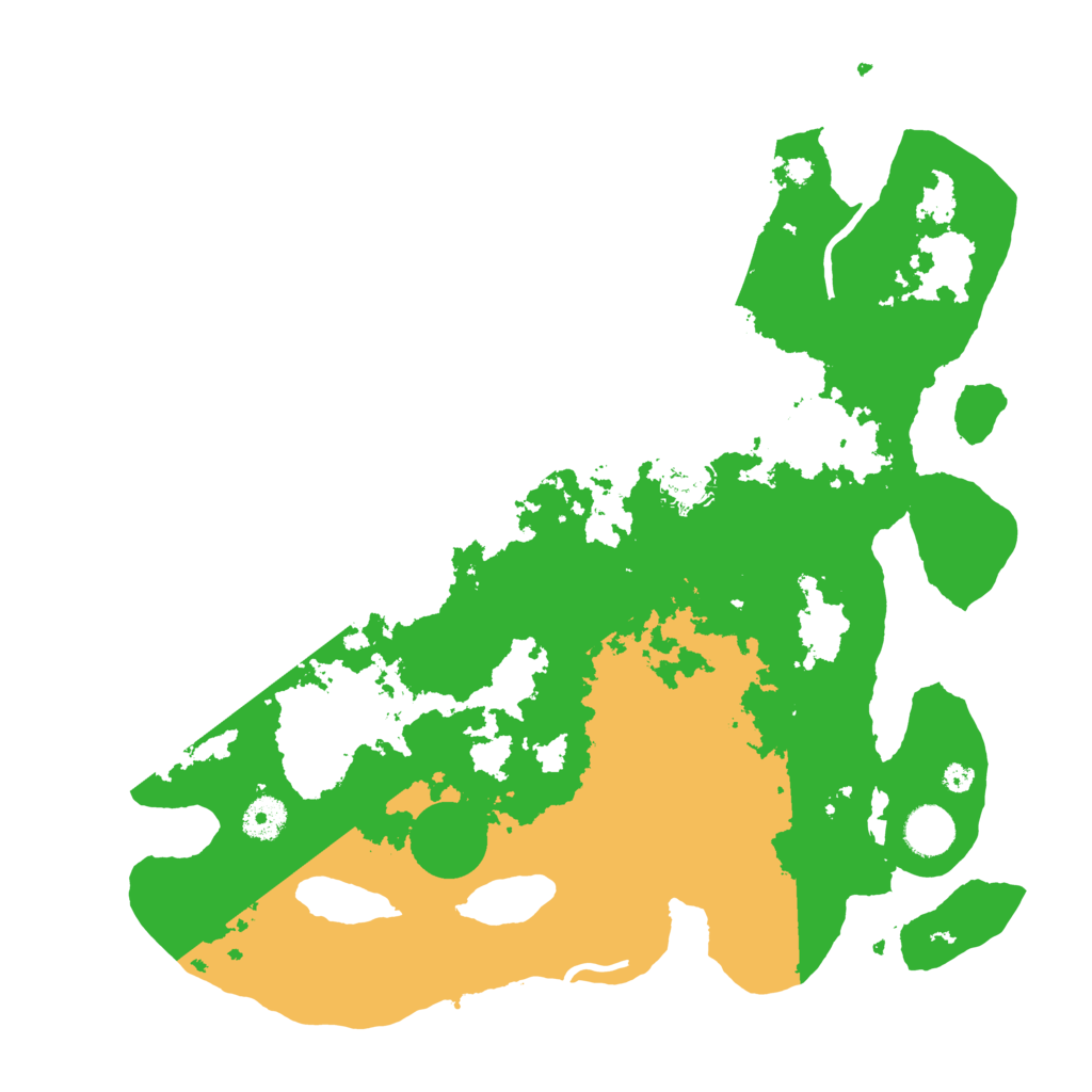 Biome Rust Map: Procedural Map, Size: 3800, Seed: 150708362
