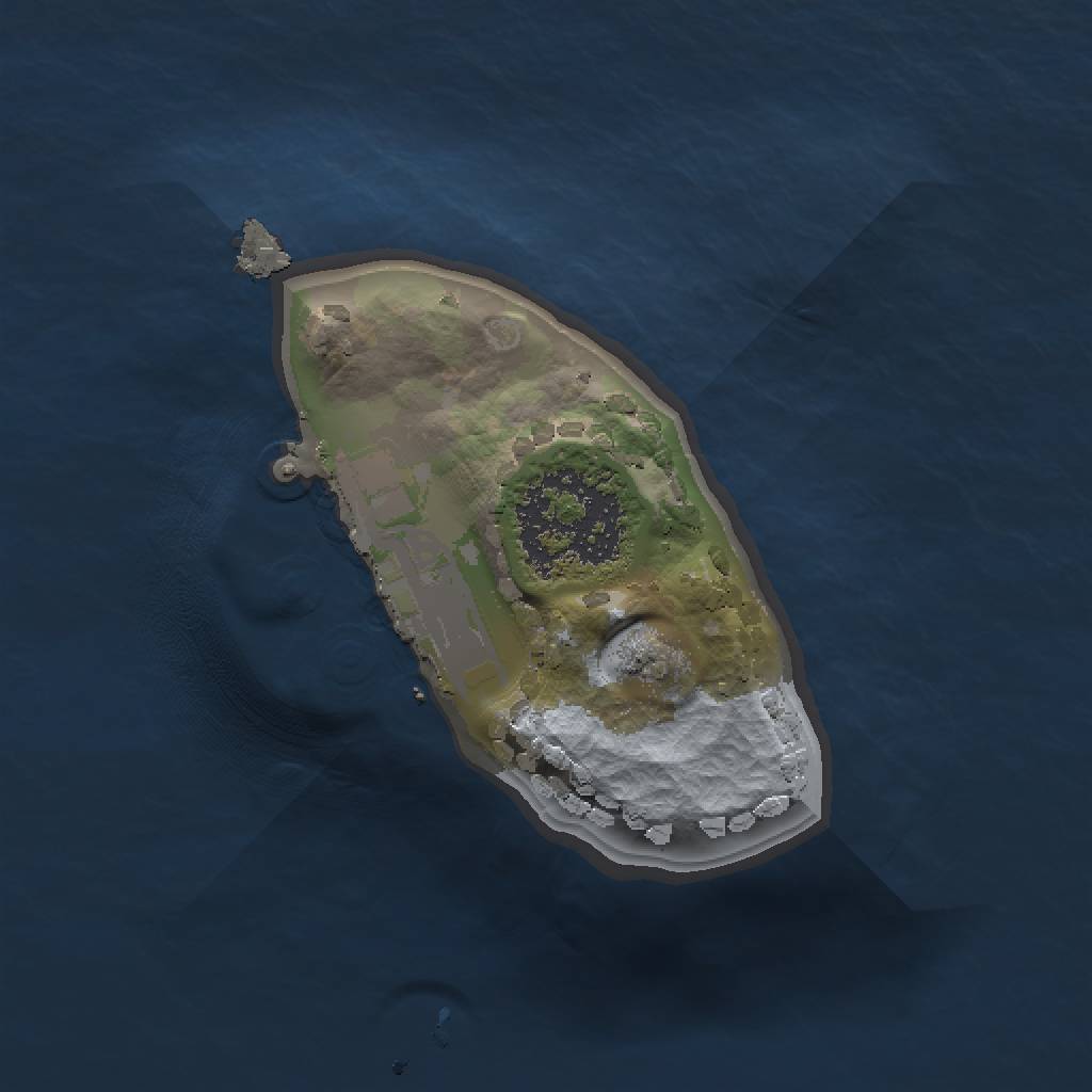 Rust Map: Procedural Map, Size: 1000, Seed: 1577521414, 4 Monuments