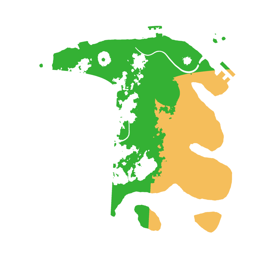 Biome Rust Map: Procedural Map, Size: 2800, Seed: 5147