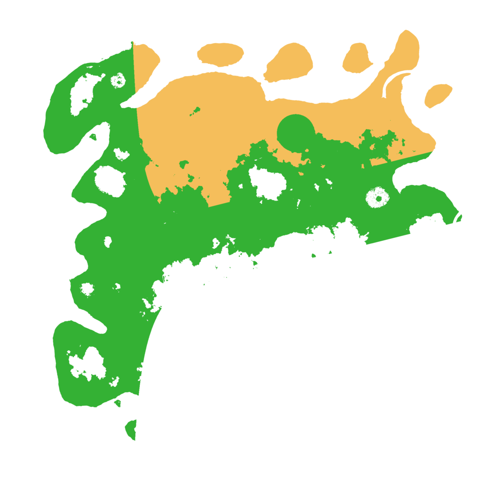 Biome Rust Map: Procedural Map, Size: 3500, Seed: 557332184