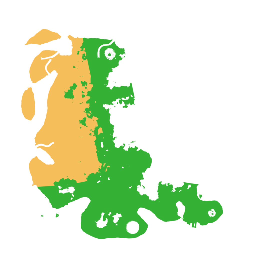 Biome Rust Map: Procedural Map, Size: 3500, Seed: 226094882