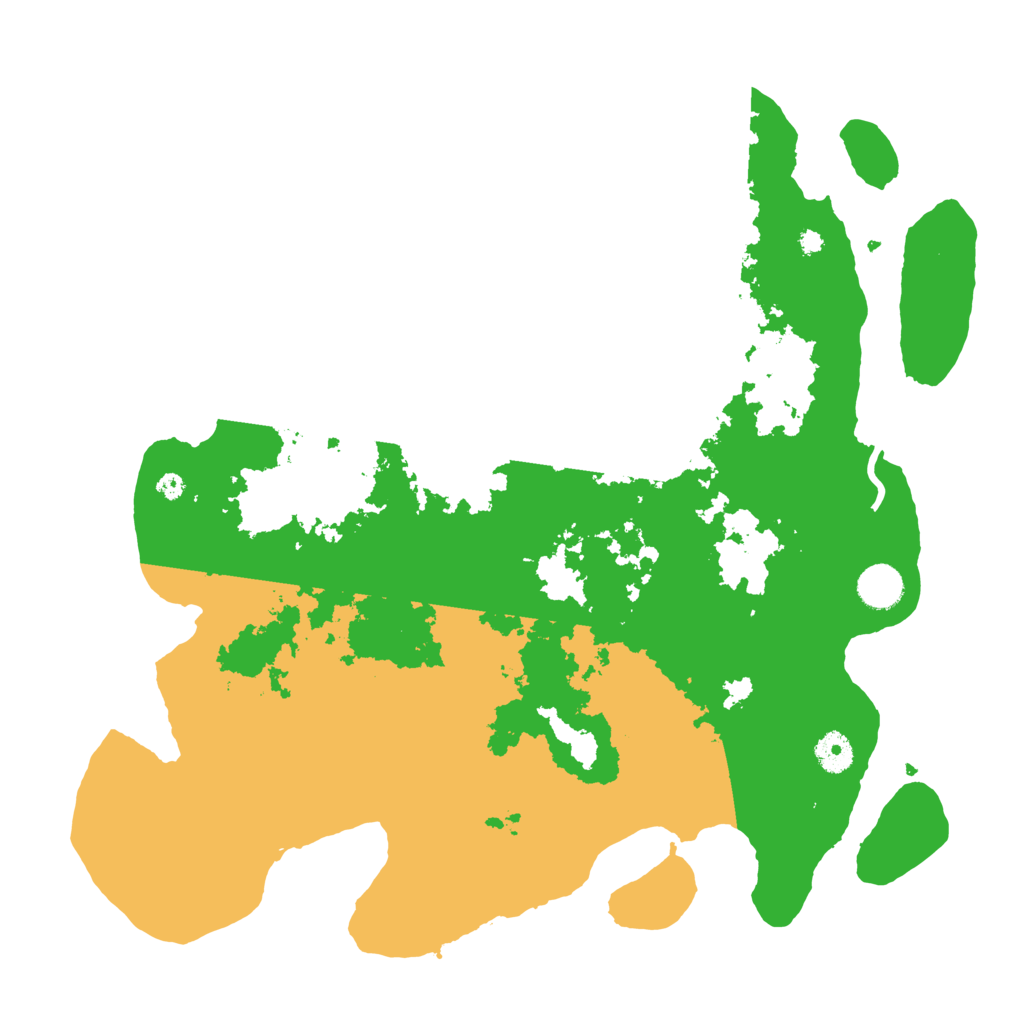 Biome Rust Map: Procedural Map, Size: 4000, Seed: 30780