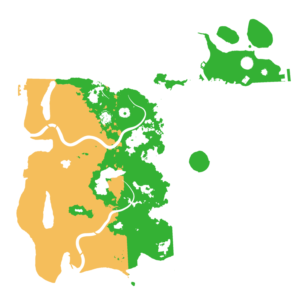 Biome Rust Map: Procedural Map, Size: 4250, Seed: 513716647