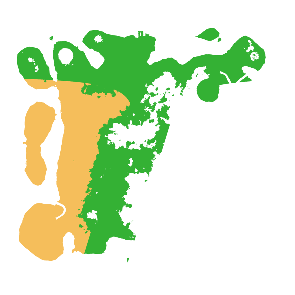 Biome Rust Map: Procedural Map, Size: 3500, Seed: 51370324