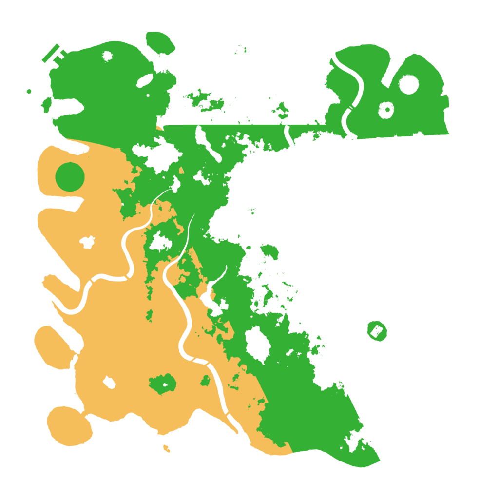 Biome Rust Map: Procedural Map, Size: 4500, Seed: 275477