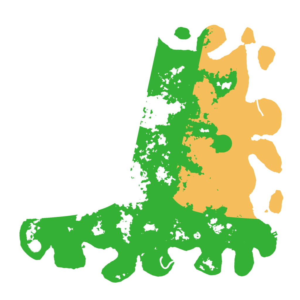 Biome Rust Map: Procedural Map, Size: 4500, Seed: 8568167