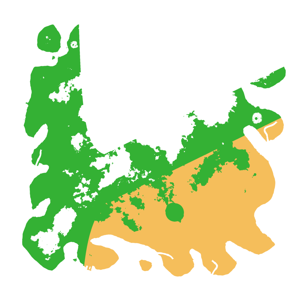 Biome Rust Map: Procedural Map, Size: 4300, Seed: 20116