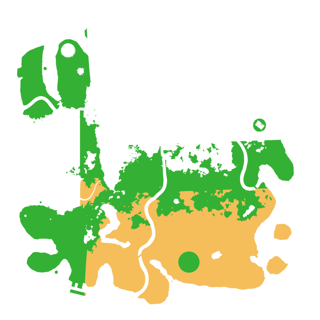 Biome Rust Map: Procedural Map, Size: 4000, Seed: 195671098