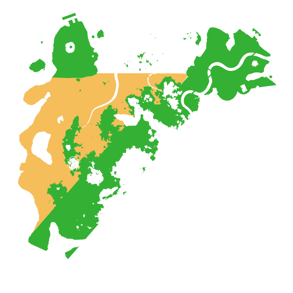 Biome Rust Map: Procedural Map, Size: 4250, Seed: 343624530