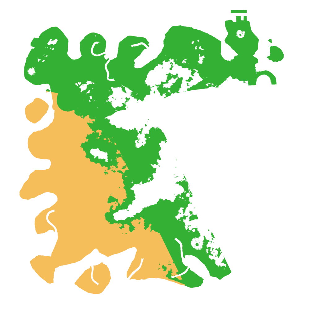 Biome Rust Map: Procedural Map, Size: 4000, Seed: 787945470