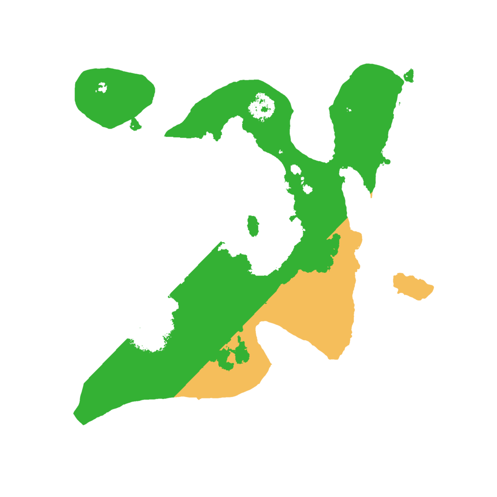 Biome Rust Map: Procedural Map, Size: 2000, Seed: 892173021