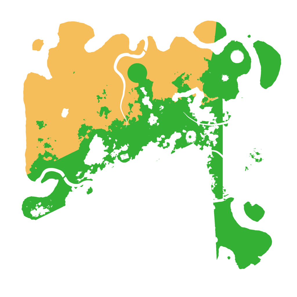 Biome Rust Map: Procedural Map, Size: 4000, Seed: 452827179