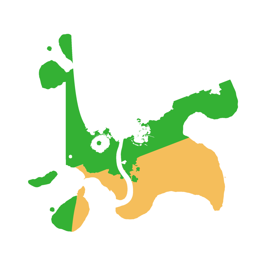 Biome Rust Map: Procedural Map, Size: 2250, Seed: 6947831