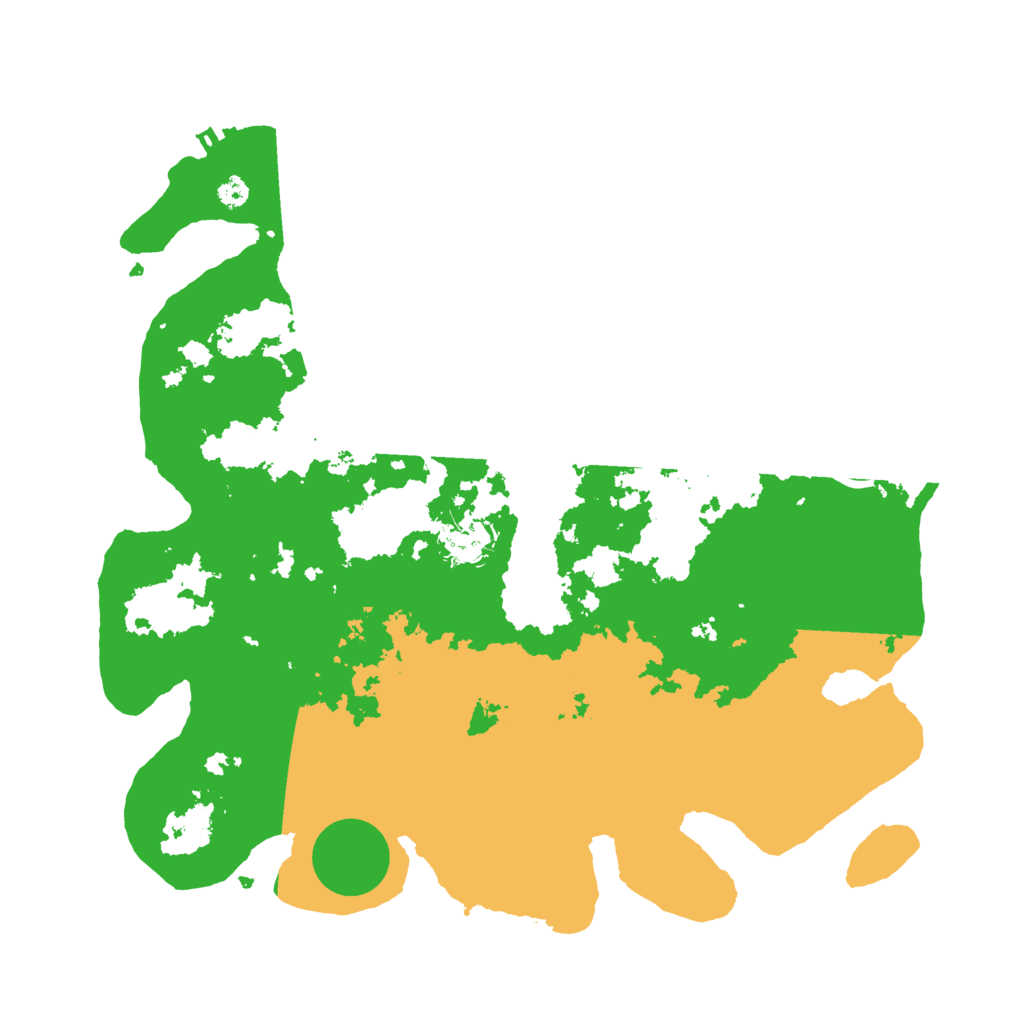 Biome Rust Map: Procedural Map, Size: 3500, Seed: 475500068