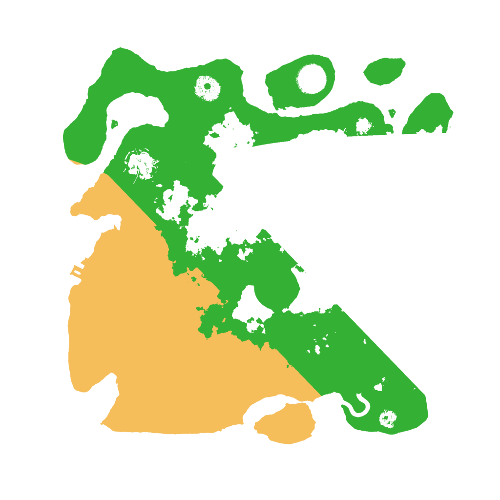 Biome Rust Map: Procedural Map, Size: 3000, Seed: 6131123