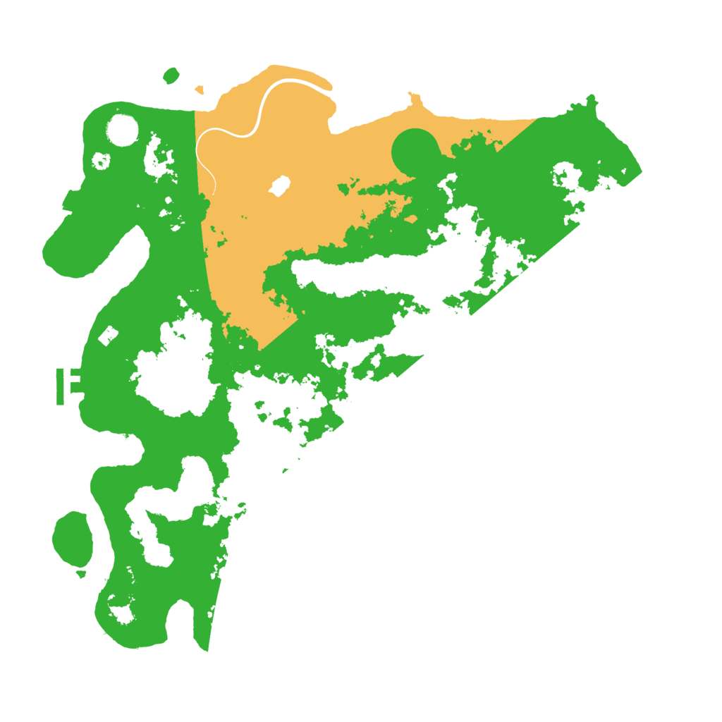 Biome Rust Map: Procedural Map, Size: 4000, Seed: 20304