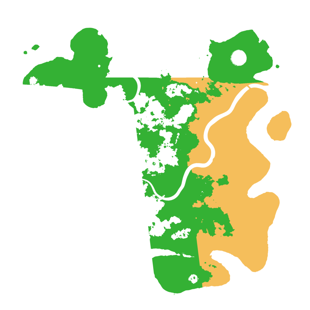 Biome Rust Map: Procedural Map, Size: 3500, Seed: 1113322127