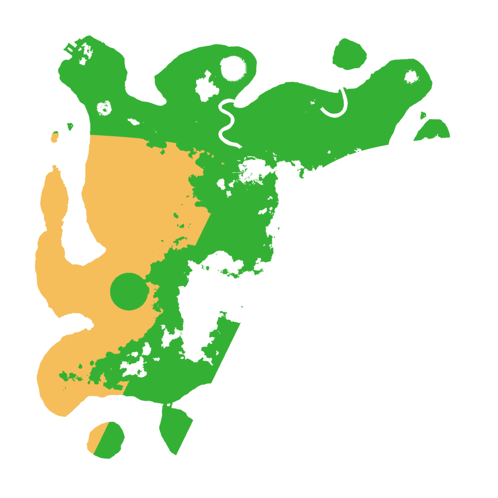 Biome Rust Map: Procedural Map, Size: 3500, Seed: 1473491870