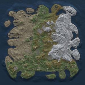 Thumbnail Rust Map: Procedural Map, Size: 4250, Seed: 1967162739, 18 Monuments