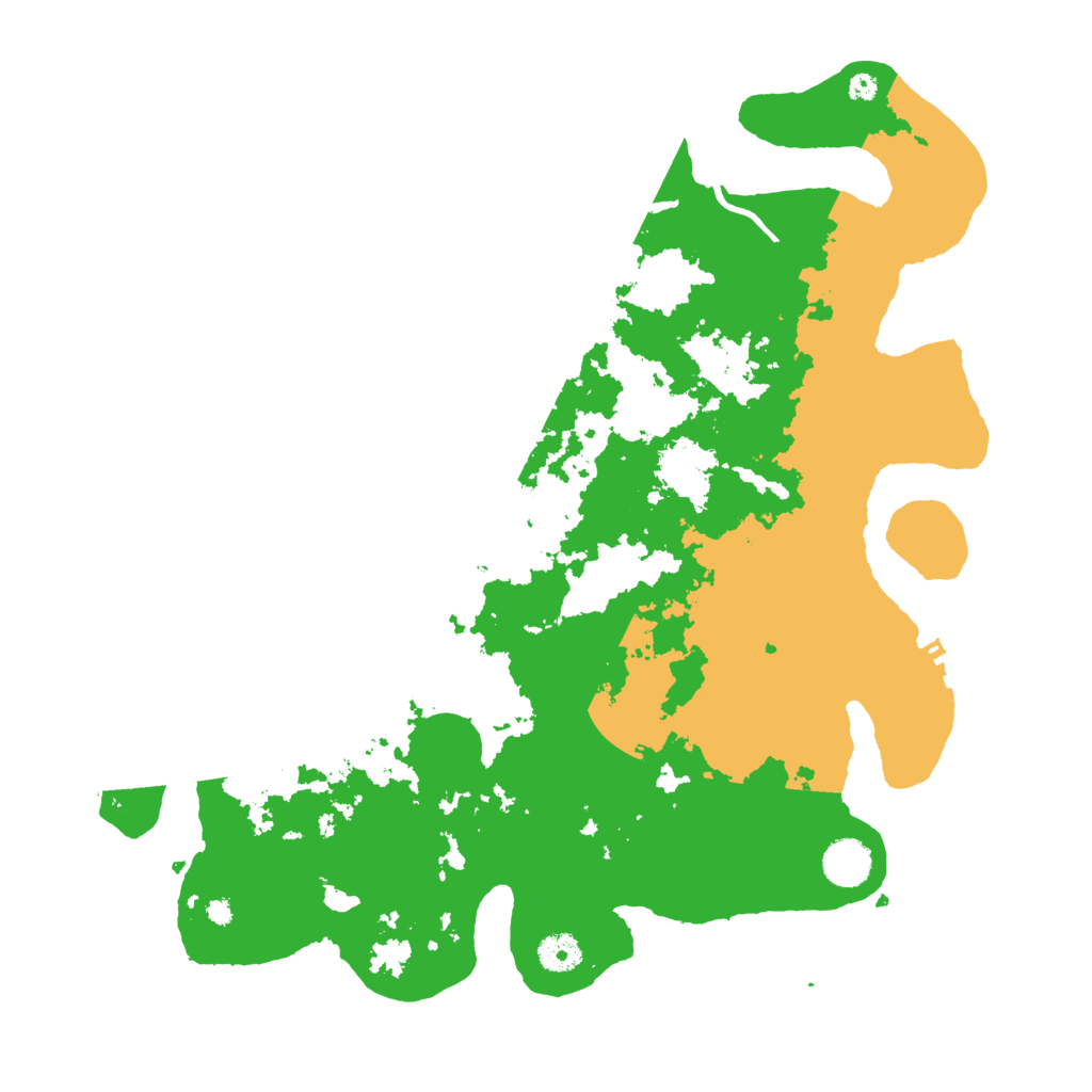 Biome Rust Map: Procedural Map, Size: 4000, Seed: 41497