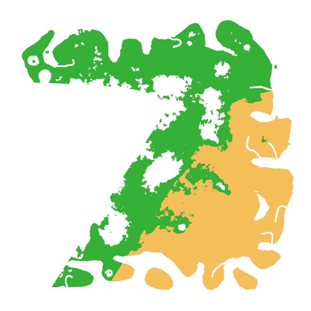 Biome Rust Map: Procedural Map, Size: 4250, Seed: 11719265