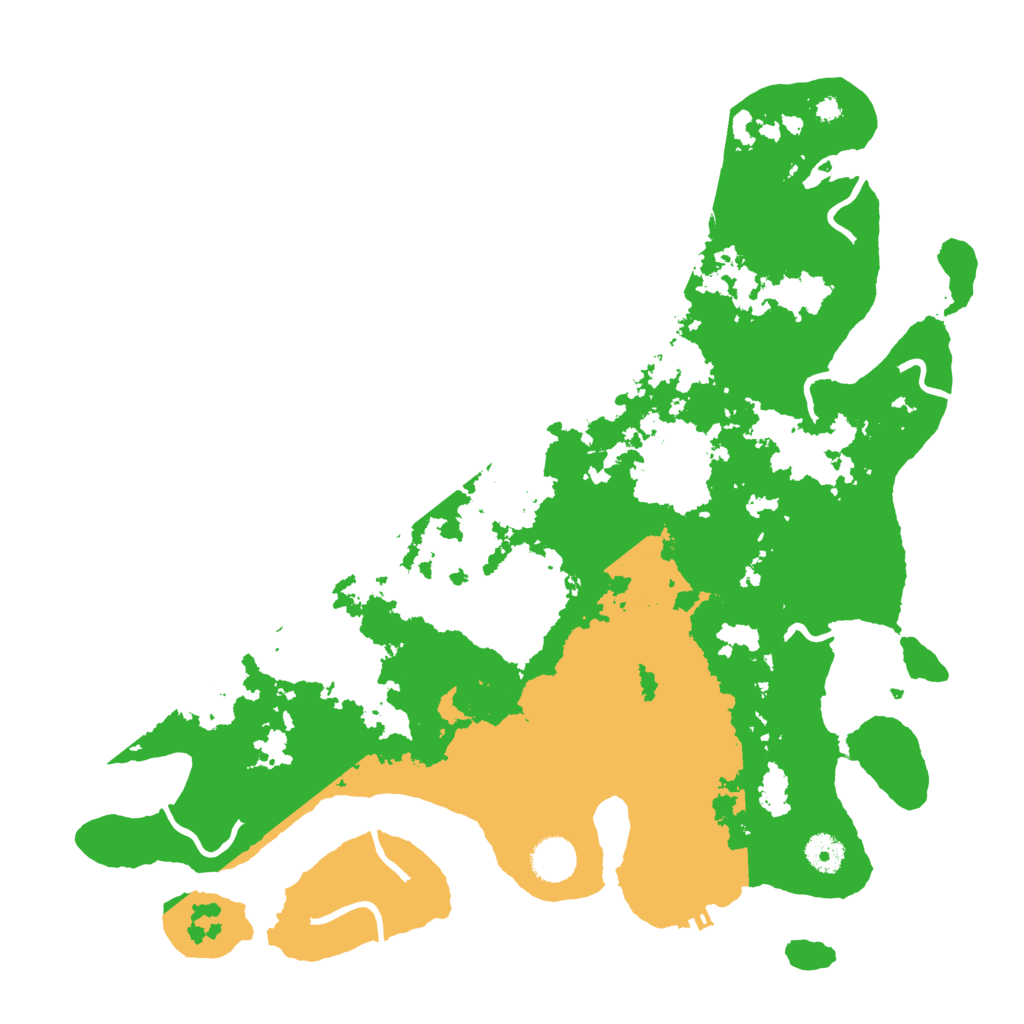Biome Rust Map: Procedural Map, Size: 4000, Seed: 117022023
