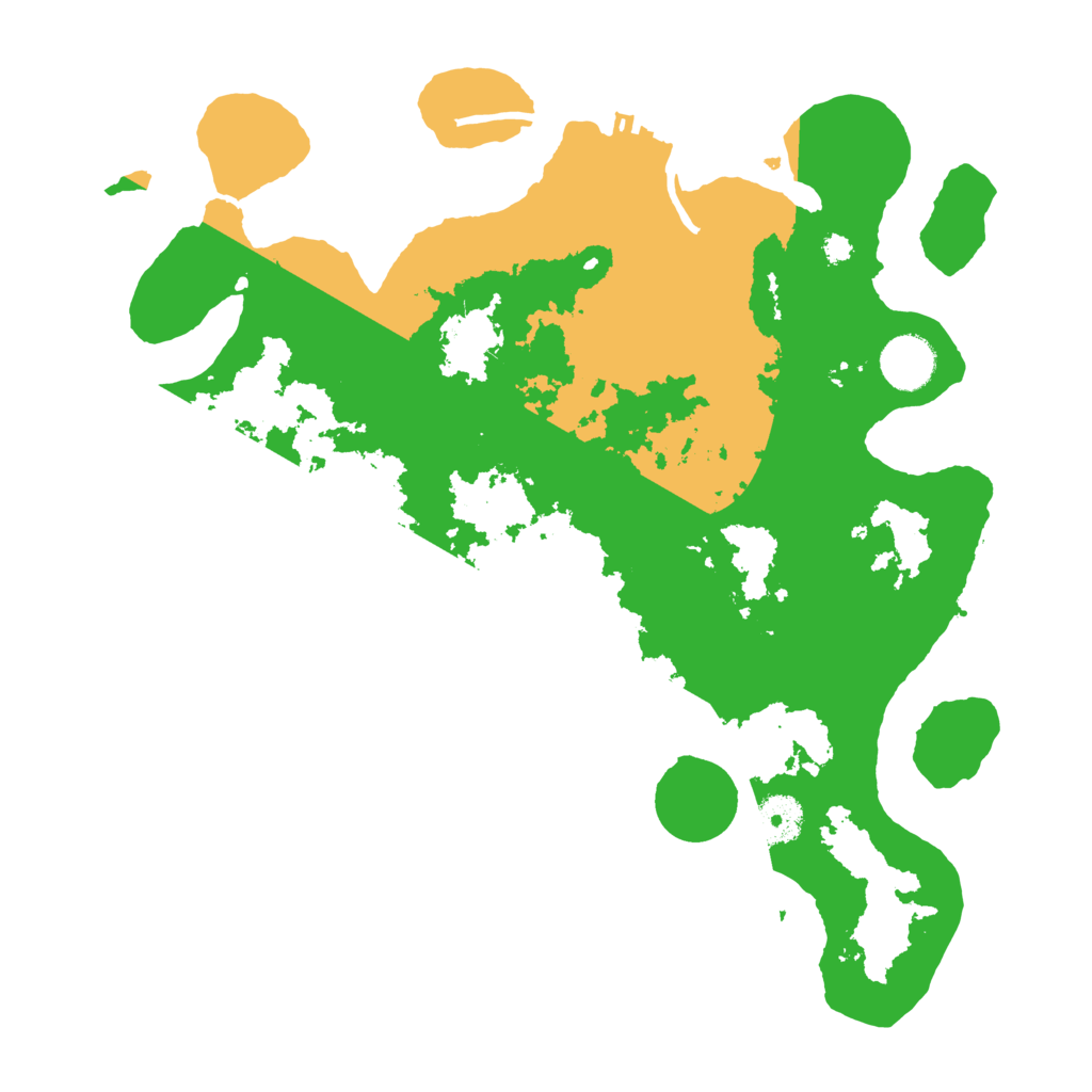 Biome Rust Map: Procedural Map, Size: 3500, Seed: 441603458