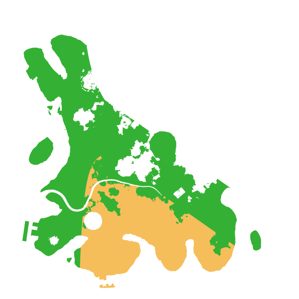 Biome Rust Map: Procedural Map, Size: 3000, Seed: 76248