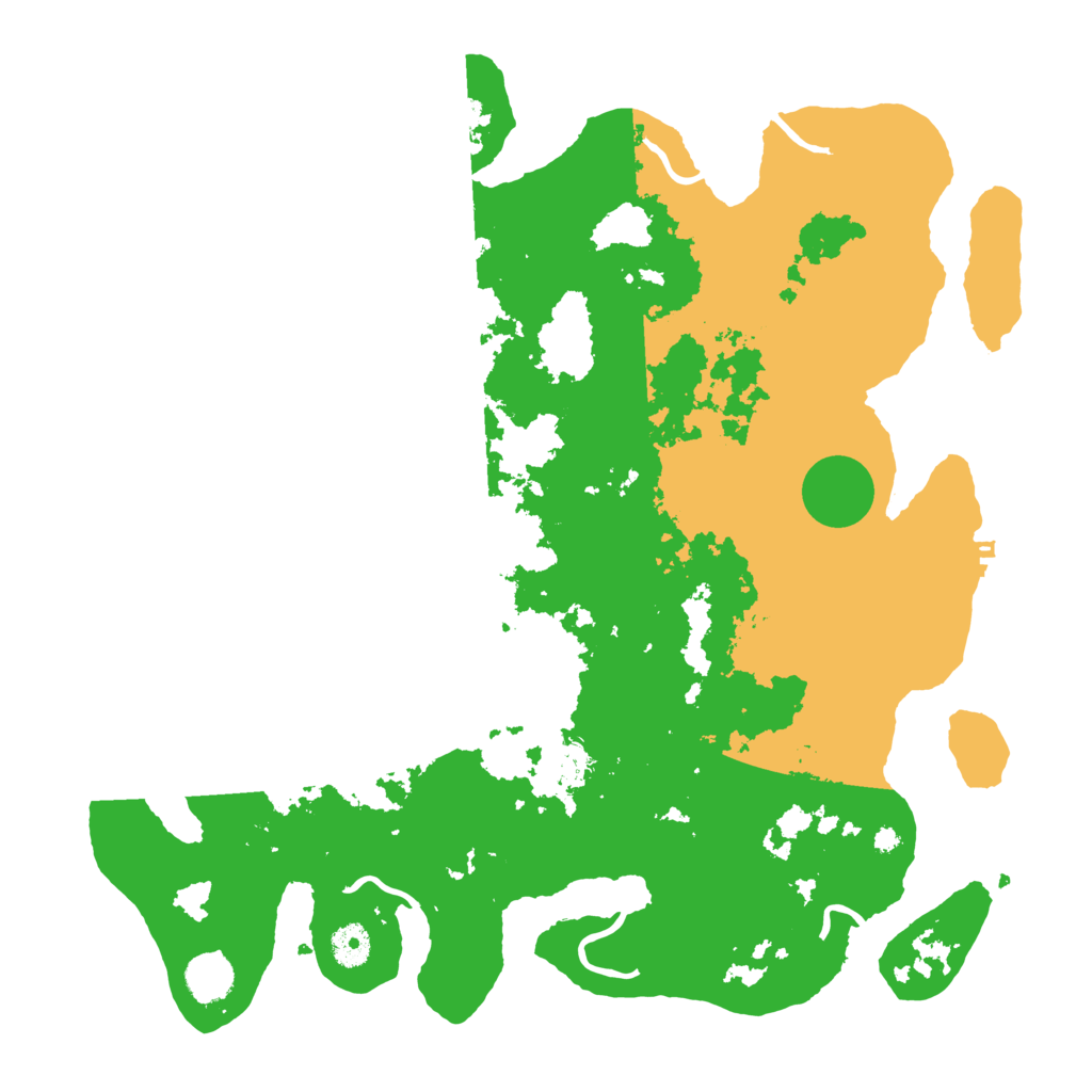 Biome Rust Map: Procedural Map, Size: 4000, Seed: 836538297