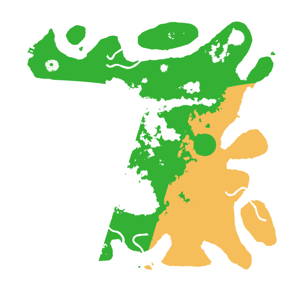 Biome Rust Map: Procedural Map, Size: 3500, Seed: 2120223647