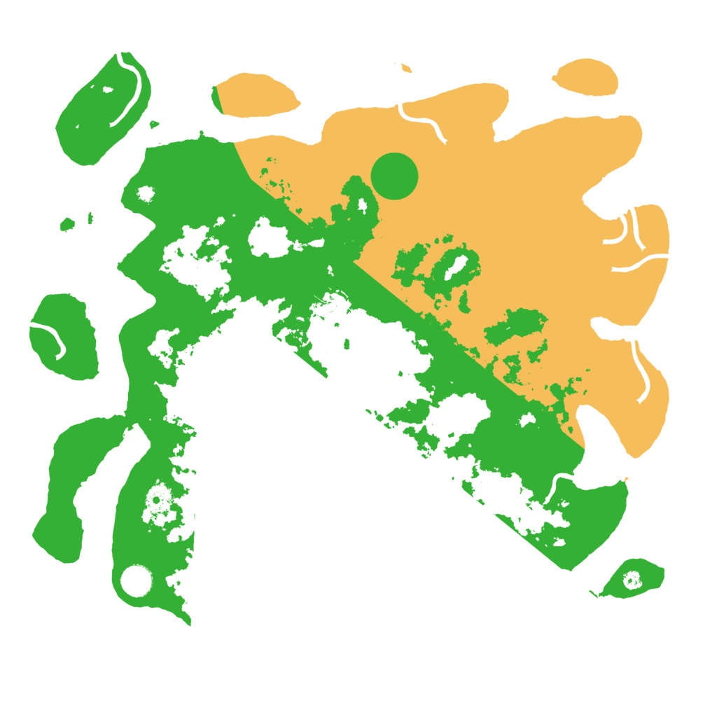 Biome Rust Map: Procedural Map, Size: 4000, Seed: 546765237