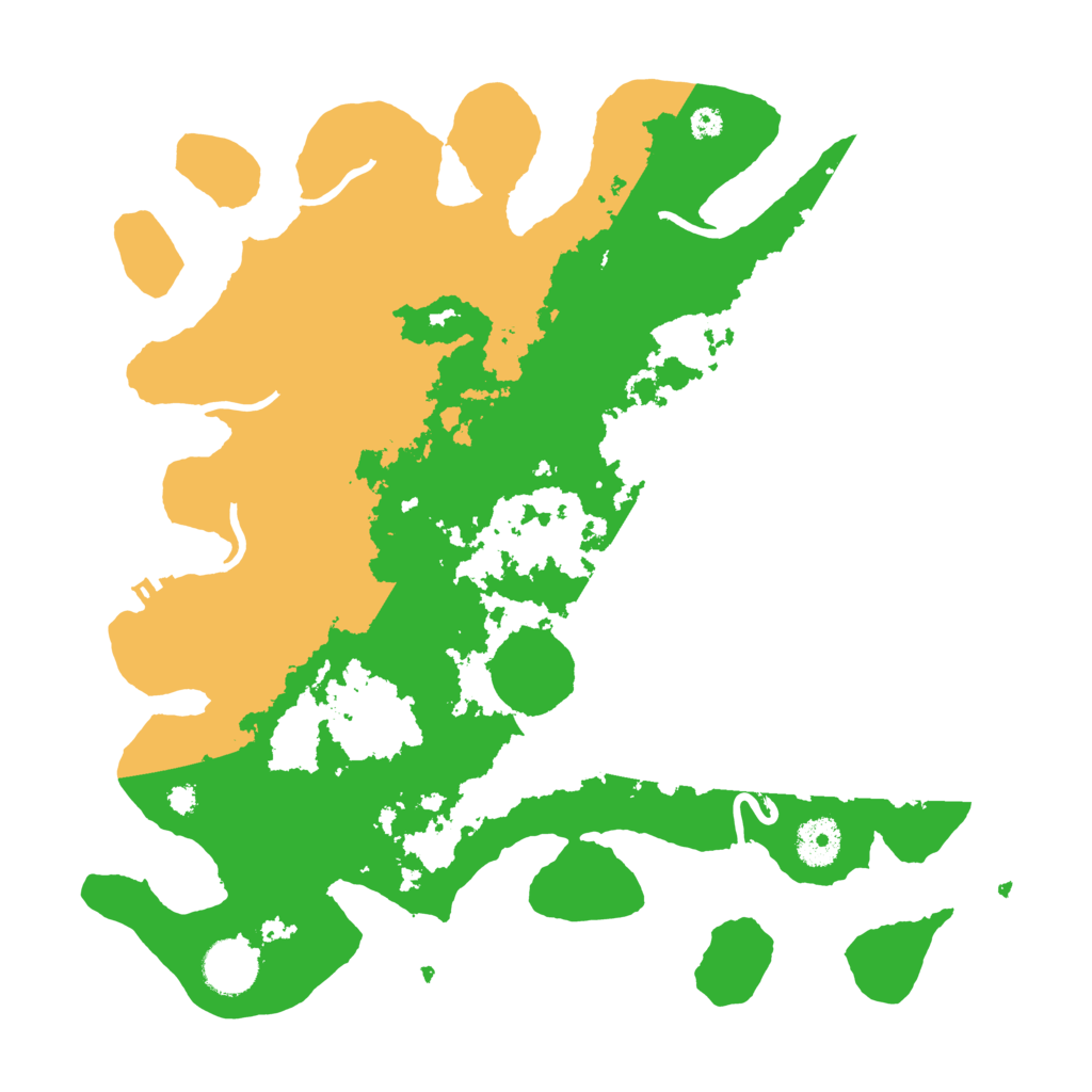 Biome Rust Map: Procedural Map, Size: 3500, Seed: 65426507