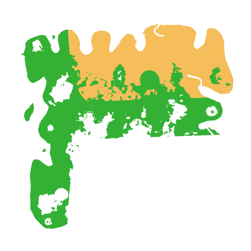 Biome Rust Map: Procedural Map, Size: 3500, Seed: 794433535