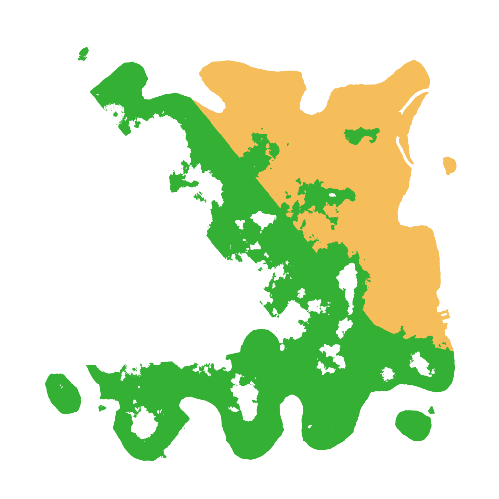 Biome Rust Map: Procedural Map, Size: 3500, Seed: 747812350