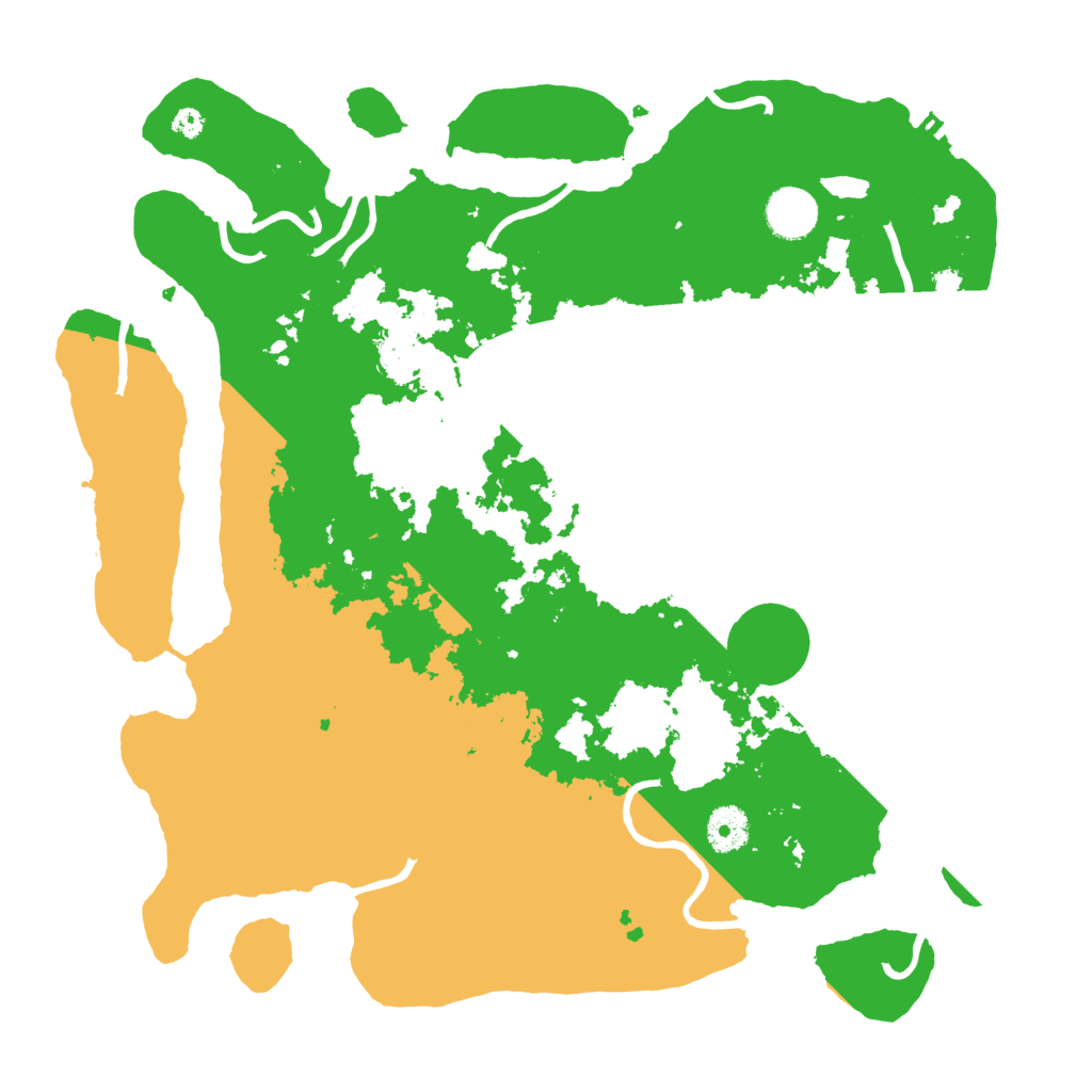 Biome Rust Map: Procedural Map, Size: 3700, Seed: 1228613872