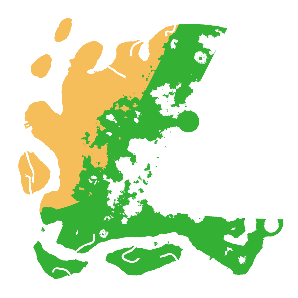 Biome Rust Map: Procedural Map, Size: 3650, Seed: 90019880