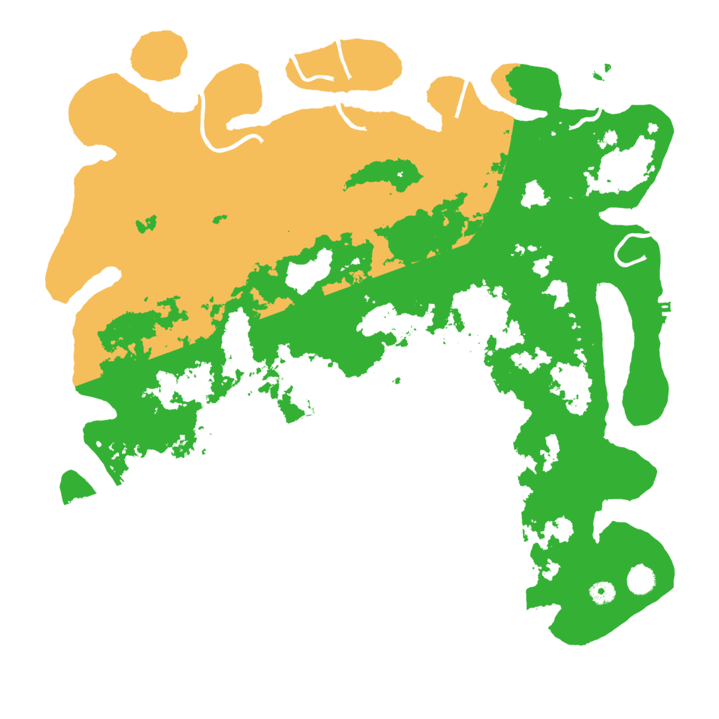 Biome Rust Map: Procedural Map, Size: 4500, Seed: 343558231