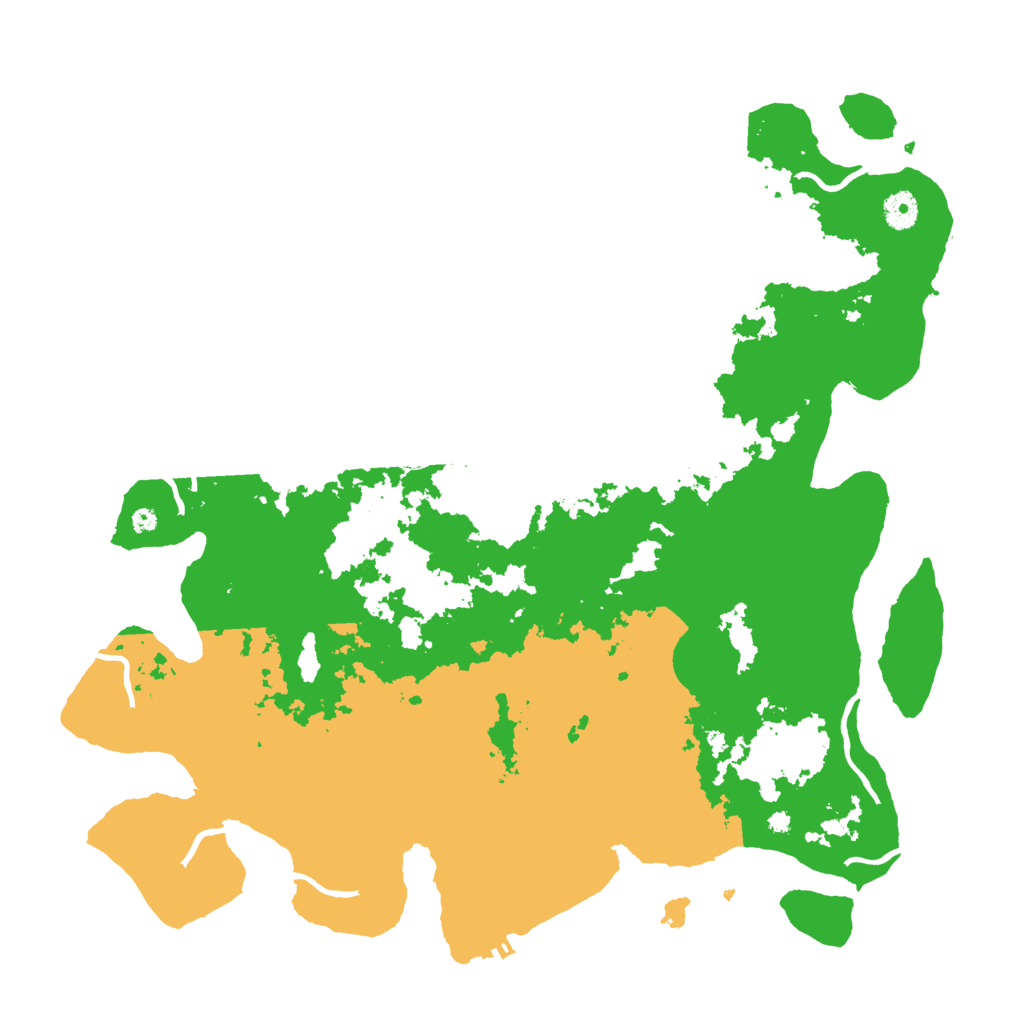 Biome Rust Map: Procedural Map, Size: 4250, Seed: 1566322949