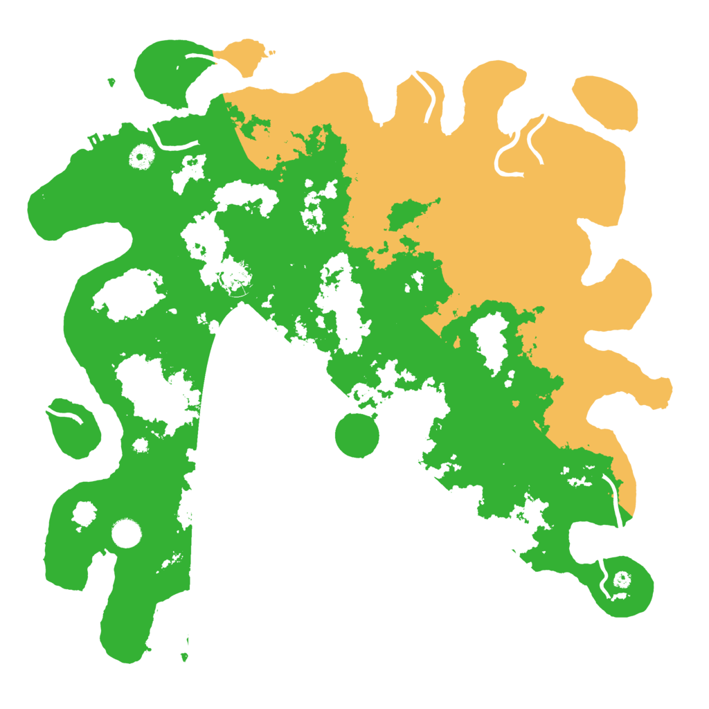Biome Rust Map: Procedural Map, Size: 4250, Seed: 777495025