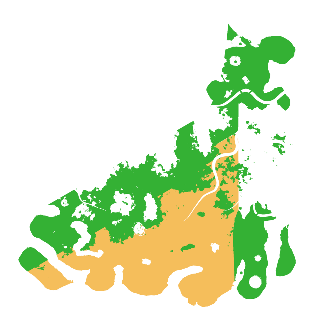 Biome Rust Map: Procedural Map, Size: 4500, Seed: 1730272112
