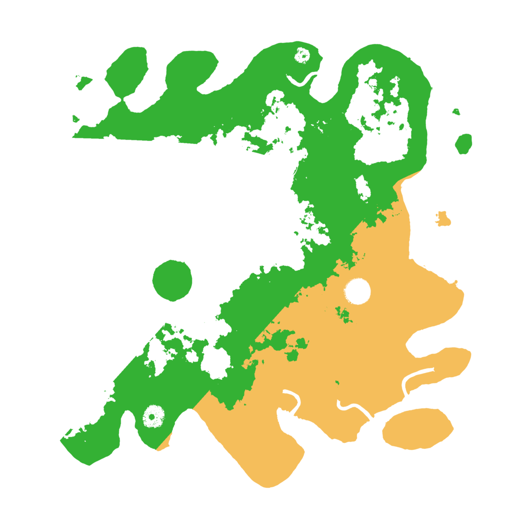 Biome Rust Map: Procedural Map, Size: 3500, Seed: 505030659